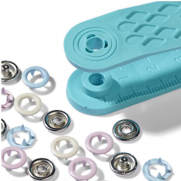 Prym Love Druckknöpfe "Jersey" Bunt - Ø 8 mm - 21 Stück